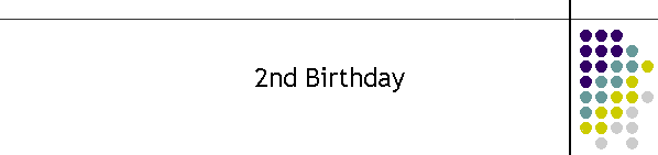 2nd Birthday